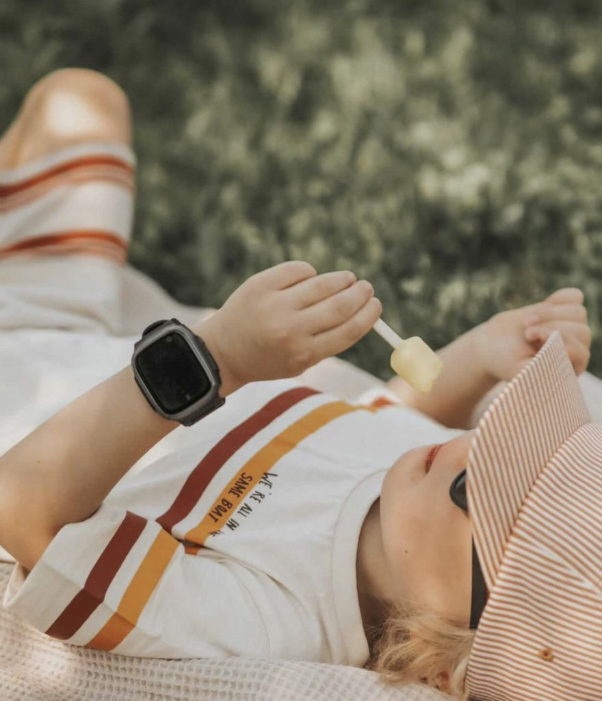 Is og Xplora smartwatch i sommerferien