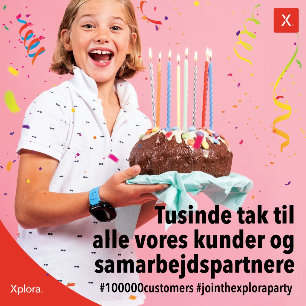 100.000 kunder Xplora