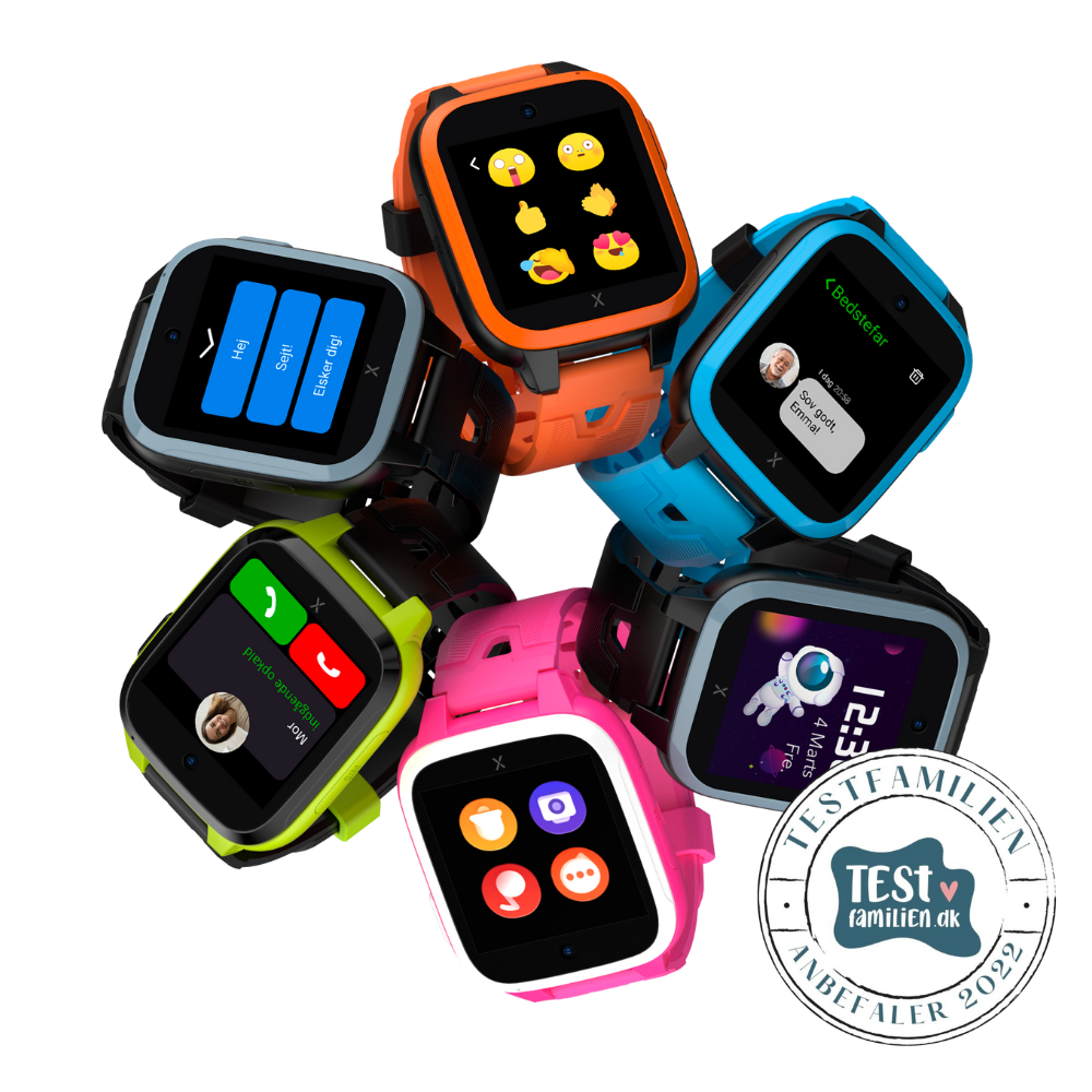 Xplora XGO3 smartwatch til børn i mange farver som testfamilien har testet og anbefaler