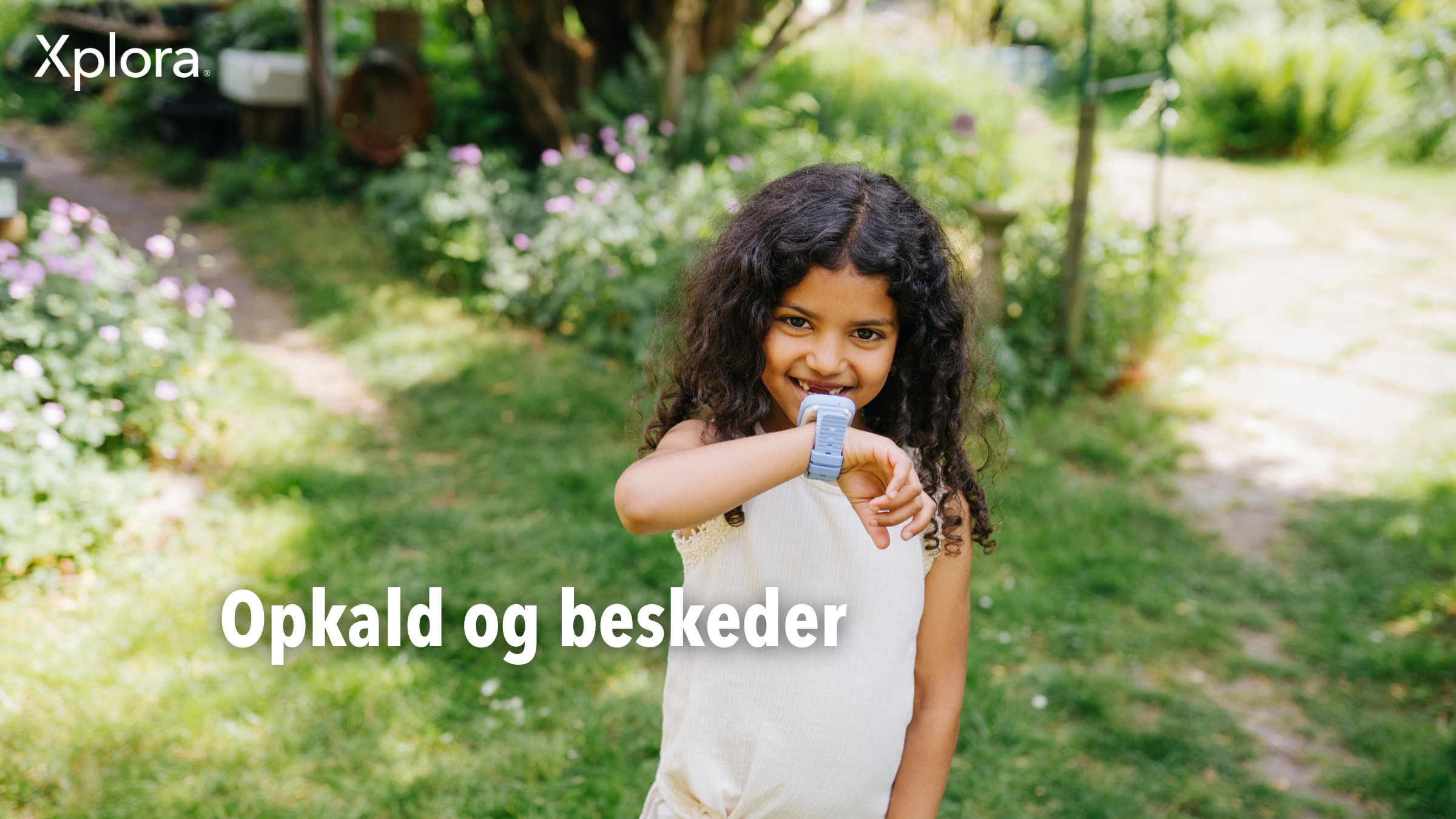 Opkald og talebeskerder Xplora ur