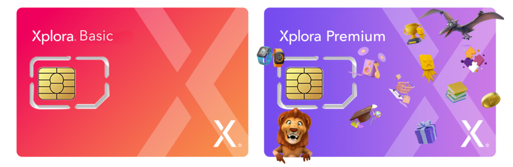 Xplora sim kort Basic Premium
