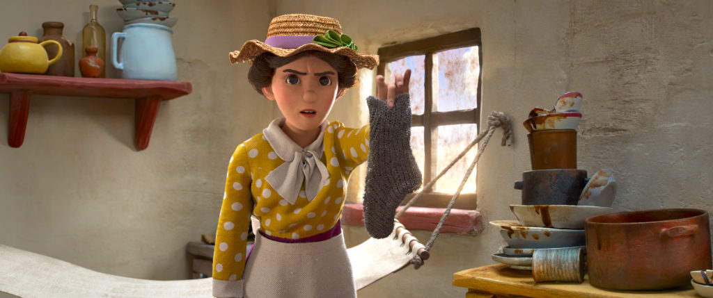 rengøring hos røverne i kardemommeby - måske du kan få lidt tips 