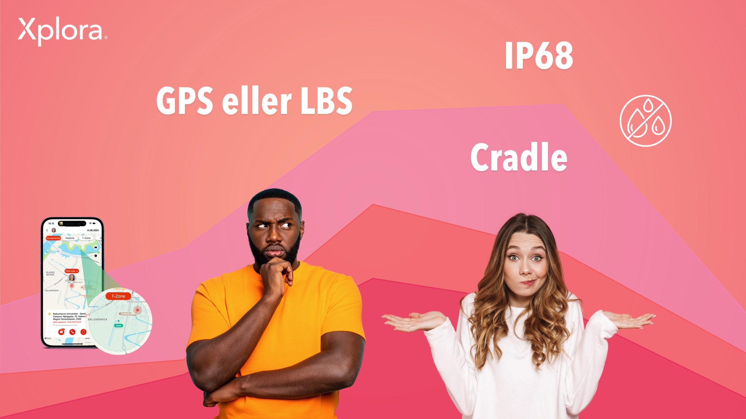 Forældre forvirret over hvad GPS og Wi-fi og IP68 hos Xplora