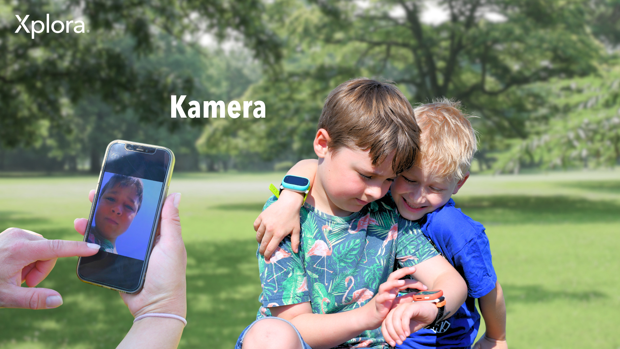 Xplora smartwatch ur kamera billeder